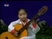 Little North Korean Girl Playing Guitar