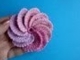 Спиральный цветок Вязание крючком Урок 22 Spiral crochet flower