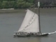 Pete Seeger's boat, the Clearwater sailing on the Hudson May, 2012_(360p)