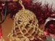 Campanella natalizia all&#39;uncinetto.Campana navideña de ganchillo,Crochet Christmas Bell SUB ES-EN