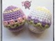 Crochet Easter Egg - Flowers