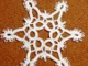 Снежинка крючком / Crochet snowflake tutorial