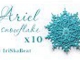 Мастер-класс вязания снежинки Ariel(x10).Ariel snowflake(x10)video tutorial.IriSkaBeat/Ирина Малеева