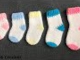Easy crochet baby socks/five size crochet socks