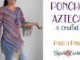 Poncho Azteca a Crochet paso a paso