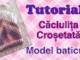 Tutorial - Caciulita tip baticut  #irenesimon #crochet