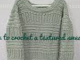 Ribbed Textured Sweater Crochet Tutorial // PrinceCarming