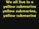 the beatles- yellow submarine(LYRICS)
