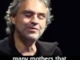Andrea Bocelli tells a &amp;quot;little story&amp;quot; about abortion.