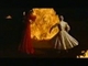 Flamenco tánc a tűznél